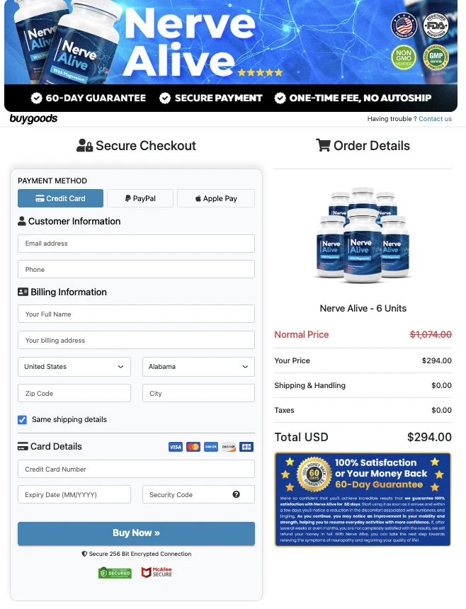 Ikaria Lean Belly Juice Nerve Alive Order Page